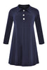 Dress stone buttons DOLCE - blue - #4