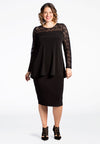 Tunic DOLCE flare lace - black - #1