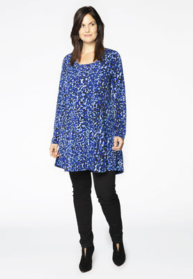 Tunic wide bottom BLUE LEO - blue - #2