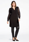 Tunic DOLCE lace sleeves - black - #2