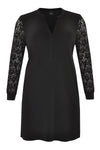 Tunic DOLCE lace sleeves - black - #4