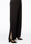 Trousers slit VISCOSE - black 