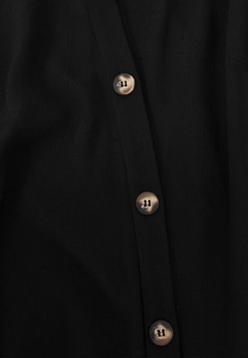 Dress buttoned VISCOSE - black  - #5