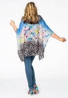 Tunic square LEOPARD FLOWERS - multi - #3