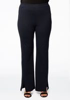 Trousers slits INTERLOCK - blue - #1