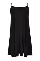 Dress spaghetti straps DOLCE - black  - #4