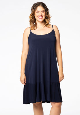 Dress spaghetti straps DOLCE - blue - #1