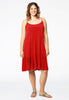 Dress spaghetti straps DOLCE - red  - #2