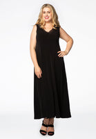 Dress lace v-neck DOLCE - black  - #2