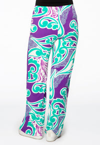 Trousers SWIRL - purple - #3