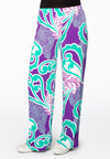Trousers SWIRL - purple 
