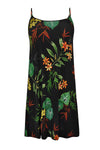 Dress spaghetti TROPICAL - white - #4