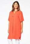 Dress metal pin - red