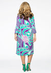 Dress collar SWIRL - purple - #3