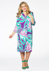 Dress collar SWIRL - purple - #2