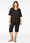 Bermuda LINEN - black 