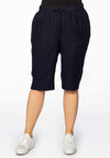 Bermuda linen - blauw