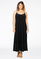 Dress spaghetti long DOLCE - black  - #2