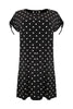 Dress shoulderstring DOTS - black - #4