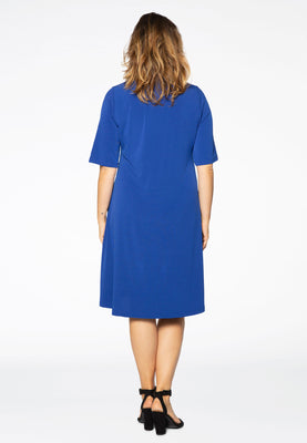 Dress ruffled DOLCE - blue - #3