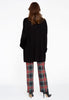 Pullover wide high neck - black  - #3