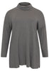 Pullover wide high neck - grey - #4