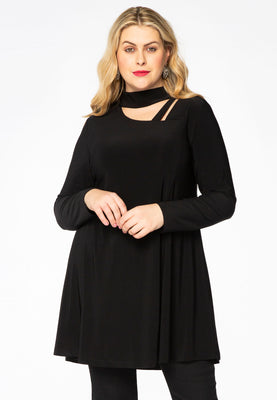 Tunic wide bottom turtle DOLCE - black  - #1