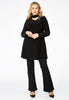 Tunic wide bottom turtle DOLCE - black  - #2