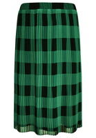 Skirt plissé CARREAU - green  - #4