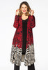 Cardigan LEO TIGER - red 