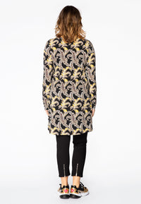 Tunic wide bottom PLUME - black - #3