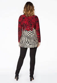 Tunic flare LEO TIGER - red - #3