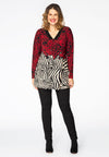 Tunic flare LEO TIGER - red - #2