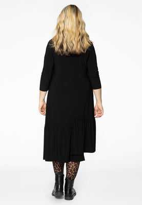 Dress a-symmetric DOLCE - black  - #3