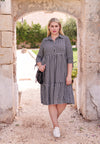 Dress pied de poule dolce - black - #6
