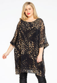 Tunic PEBBLES - black - #1