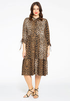 Dress strokes LEOPARD - brown - #2