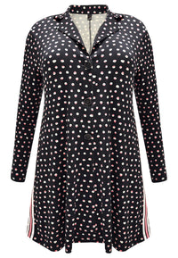 Blazer A-line SPRINKLE - black - #4