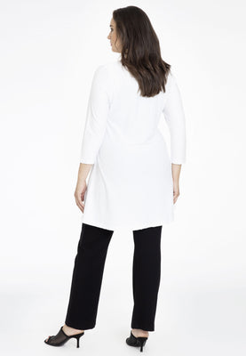 Tunic wide bottom OBLIE - white  - #3