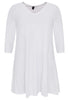 Tunic wide bottom OBLIE - white - #4