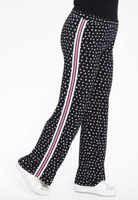 Trousers long SPRINKLE stripe - black  - #1