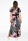 Dress cross-over LIVA - black - #3