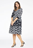 Dress frill HEARTS - black  - #2