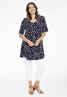 Tunic wide bottom MILOU - blue - #2