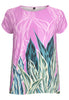 Shirt cap sleeves AMAZONIA - pink