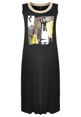 Dress long FEMALE - black  - #4