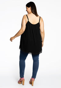 Singlet shoulder strap VOILE - black - #3
