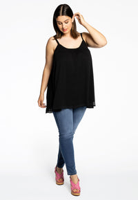 Singlet shoulder strap VOILE - black - #2