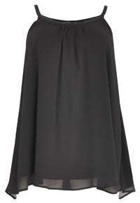 Singlet shoulder strap VOILE - black - #4