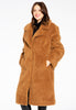 Coat TEDDY - brown